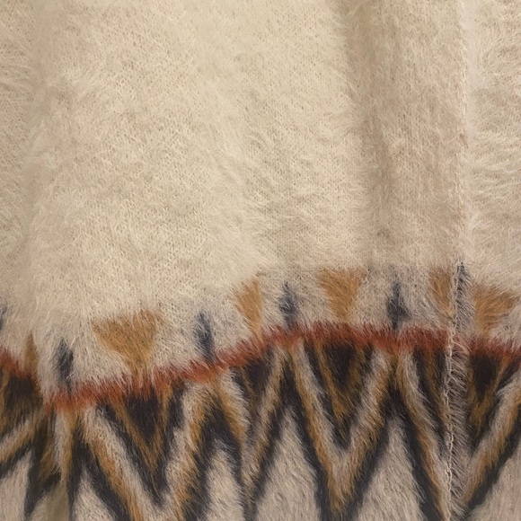 Anthropologie Line and Dot Aztec Boho Knit Cardigan - Picture 8 of 11